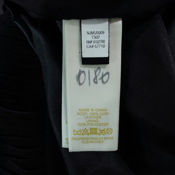 Mini fringe cow leather skirt - Picture 10 of 11